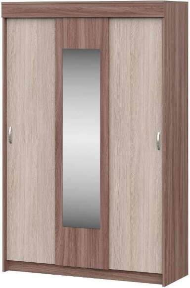 Шкаф-купе Бассо 1300 Ясень Шимо светлый / Ясень Шимо темный Шкаф-купе Бассо 1300 Ясень Шимо светлый / Ясень Шимо темный