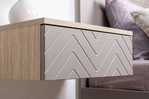 Тумба прикроватная Амьен 16.08, Плэйн, Веллюто Капучино