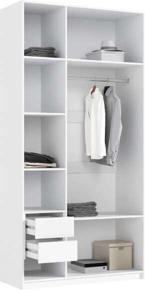 Спальня Марвэл. Комплект 17 (кровать с ортопед. деревом и подсветкой)