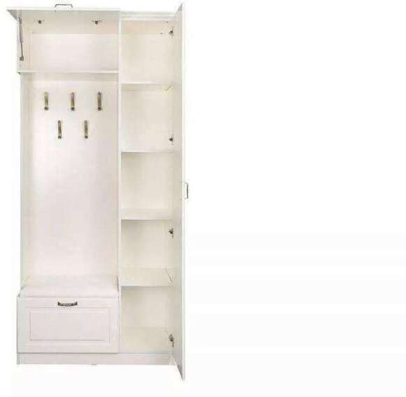 Ливерпуль Прихожая 13.21 Белый/Ясень ваниль