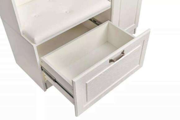 Ливерпуль Прихожая 13.21 Белый/Ясень ваниль