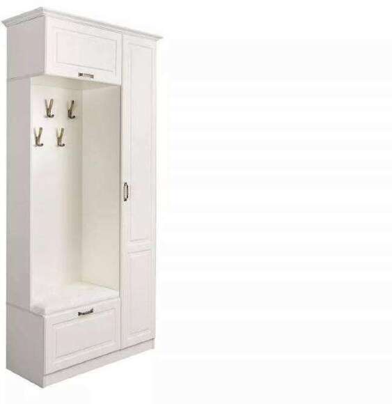 Ливерпуль Прихожая 13.21 Белый/Ясень ваниль