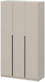 Шкаф распашной с наполнением (7 полок + штанга) ШК 5 (1200), Меланж