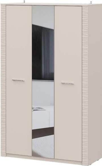 Калипсо шкаф комбинированный трехстворчатый / Меланж