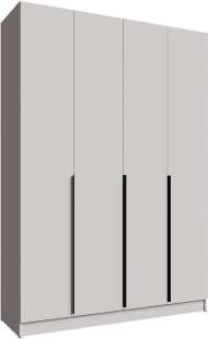 Распашной шкаф Мадрид 1,6, Белый Распашной шкаф Мадрид 1,6, Белый