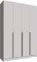 Распашной шкаф Мадрид 1,6, Белый Распашной шкаф Мадрид 1,6, Белый