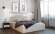 Кровать с ортопедическим основанием Дели 140х200, дуб сонома/карамель