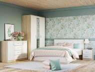 Спальня Оливия комплектация 2 Дуб Сонома/белое дерево Спальня Оливия комплектация 2 Дуб Сонома/белое дерево