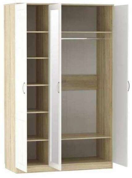 Спальня Оливия комплектация 2 Дуб Сонома/белое дерево Спальня Оливия комплектация 2 Дуб Сонома/белое дерево