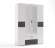 Сити 4 шкаф Белая Аляска / Черный Сити 4 шкаф Белая Аляска / Черный