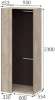 Корпус шкафа угловой Этна (Арника) Корпус шкафа угловой Этна (Арника)