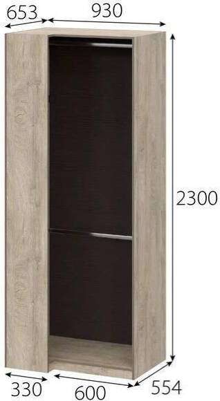 Корпус шкафа угловой Этна (Арника) Корпус шкафа угловой Этна (Арника)