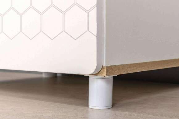 Шкаф Эйп комбинированный, Белый