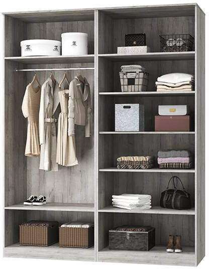 Шкаф четырехдверный с зеркалом Лагуна (MLK) Шкаф четырехдверный с зеркалом Лагуна (MLK)