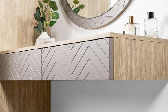 Стол туалетный Амьен 12.50, Плэйн, Веллюто капучино