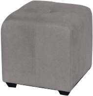 Пуф Николь Серый велюр