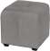 Пуф Николь Серый велюр