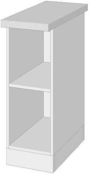 Нижний шкаф Варя 3Н со столешницей