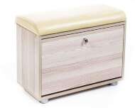 Обувница МС-1 ясень светлый/крем