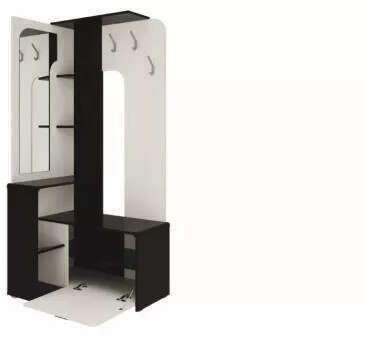 Прихожая Антре угловая венге/вудлайн Прихожая Антре угловая венге/вудлайн