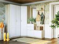 Прихожая Оливия-5 Дуб Сонома/белое дерево Прихожая Оливия-5 Дуб Сонома/белое дерево
