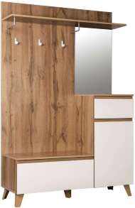 Шкаф для прихожей Авалон 53.11 Дуб вотан/Белый