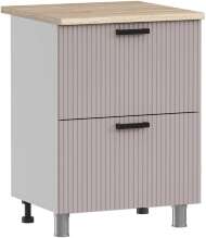 МК Аленушка Н2Я 600 Лотос Кашемир,скоба антрацит (со столешницей) МК Аленушка Н2Я 600 Лотос Кашемир,скоба антрацит (со столешницей)