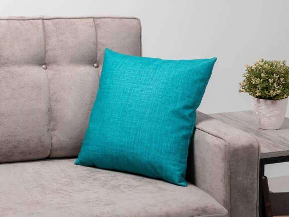Подушка 45*45 арт. Осло азур (лазурный)