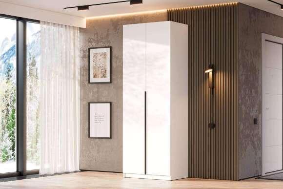 Шкаф распашной с наполнением ШК 5 (800), Белый