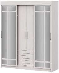 Шкаф-купе Фортуна (Интерьер Центр) 1700 Ясень Анкор светлый