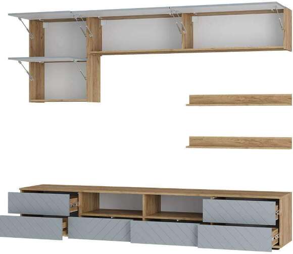 Гостиная Камелия ГС-01, Крафт, Шарли бриз Гостиная Камелия ГС-01, Крафт, Шарли бриз