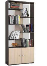 Шкаф-стеллаж Ромео-4 ТЭКС (Венге)