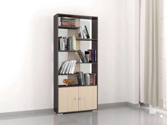Шкаф-стеллаж Ромео-4 ТЭКС (Венге)