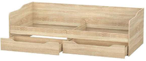Кровать с ящиками 90х200 (Арника) КР-1 Дуб Сонома Кровать с ящиками 90х200 (Арника) КР-1 Дуб Сонома