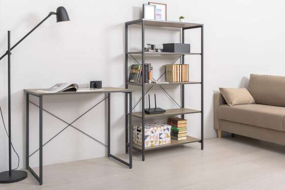 Стол письменный Трувор 12.98 N, Дуб Гранж Песочный, Интра