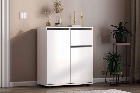 Комод КМ 6, Белый Комод КМ 6, Белый