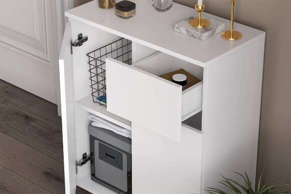 Комод КМ 6, Белый Комод КМ 6, Белый