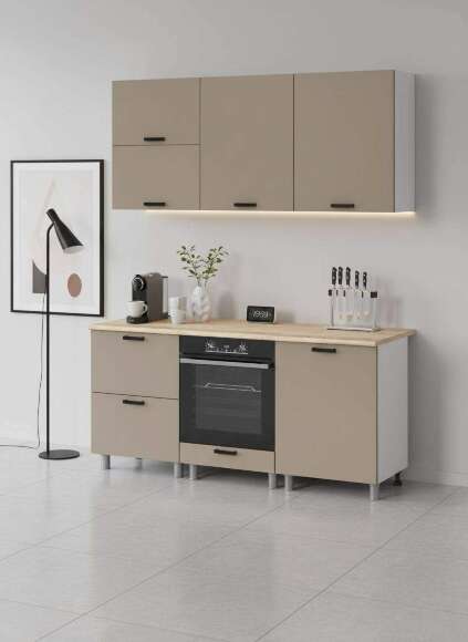 МК Аленушка Н2Я 600 Орешник, Матовый Вижен, скоба черный