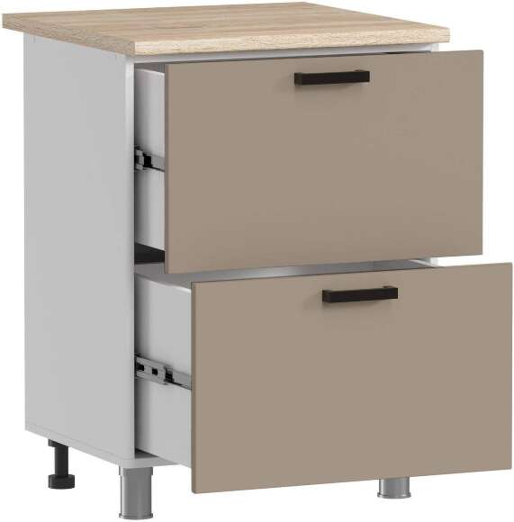 МК Аленушка Н2Я 600 Орешник, Матовый Вижен, скоба черный