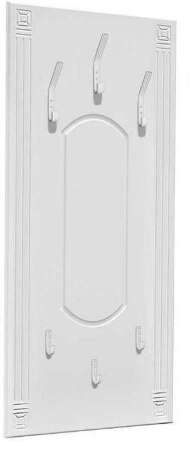 Вешалка Афина 600 АФ-2 белое дерево