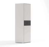 Сити 5 шкаф Белая Аляска / Черный Сити 5 шкаф Белая Аляска / Черный