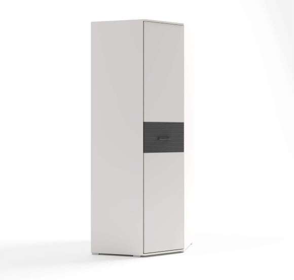 Сити 5 шкаф Белая Аляска / Черный Сити 5 шкаф Белая Аляска / Черный