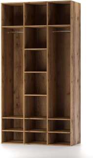 Харди шкаф трехдверный со стеклом Дуб Делано Темный / Супермат Джелато Харди шкаф трехдверный со стеклом Дуб Делано Темный / Супермат Джелато