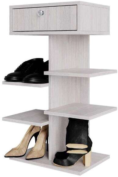 Тумба для обуви Ион (БТС) Ясень белый