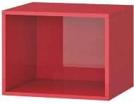 Куб Милан, красный глянцевый