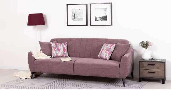 Диван кровать Наоми, Розовый