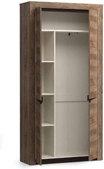 Шкаф двухстворчатый Лючия 33.18, Кейптаун, Венге Шкаф двухстворчатый Лючия 33.18, Кейптаун, Венге