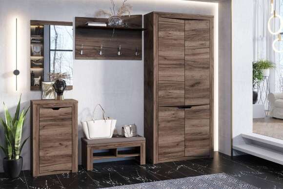 Шкаф двухстворчатый Лючия 33.18, Кейптаун, Венге Шкаф двухстворчатый Лючия 33.18, Кейптаун, Венге