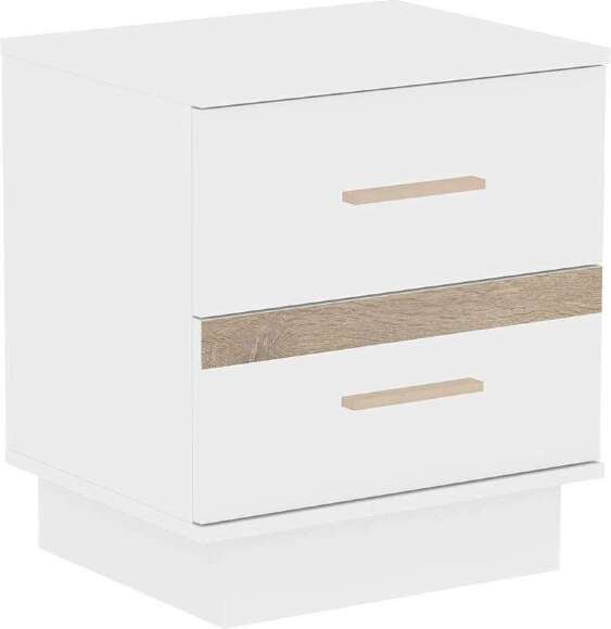 Тумба прикроватная Анона, белый