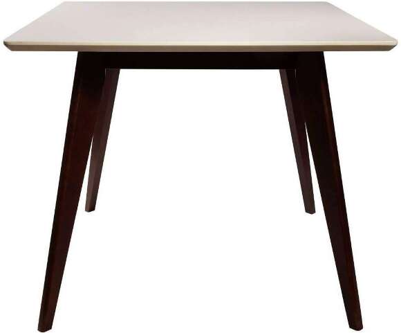 Стол обеденный Олсон Мини 90, орех/слоновая кость